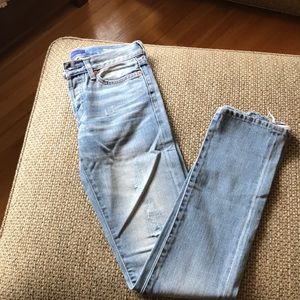 LIKE NEW Martin + OSA Distressed Jeans